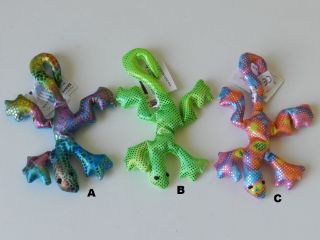 Obrázek z Ještěrka textil s pískem 12,5cm, 3dr(12) 